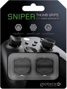 Gioteck Sniper Thumb Grips - Black