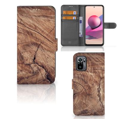 Xiaomi Redmi Note 10S | 10 4G | Poco M5s | Book Style Case | Tree Trunk