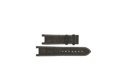 Horlogeband GC watches X72026G1S / GCX72001G1S / X90020G4S Leder Donkerbruin 13mm