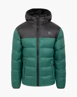 Cruyff Puffer Winterjas Heren Groen - Maat XS - Kleur: Groen | Soccerfanshop