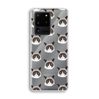 It's a Purrr Case: Samsung Galaxy S20 Ultra Transparant Hoesje