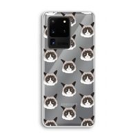 It's a Purrr Case: Samsung Galaxy S20 Ultra Transparant Hoesje