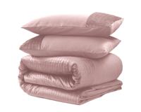 Sleeptime Velvet Band Roze 200 x 220 cm