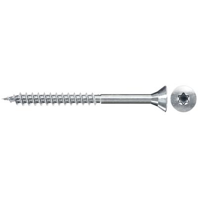Fischer 551255 Spaanplaatschroef 6 mm 120 mm T Galvanisch verzinkt 100 stuk(s)