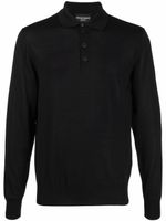 Emporio Armani polo en maille - Noir