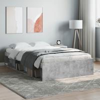 Bedframe betongrijs 120x200 cm