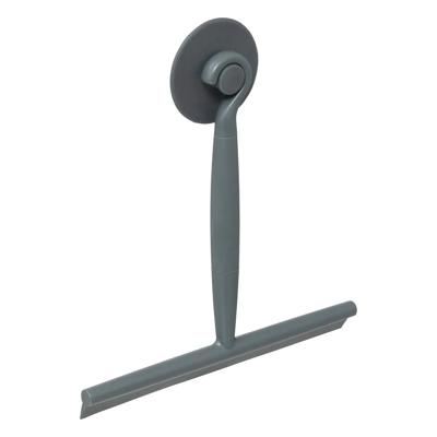 5Five Douchewisser - grijs - met zuignap ophangsysteem - raamwisser - 23 cm