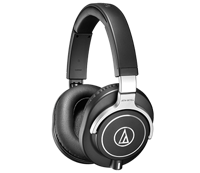 Audio-Technica ATH-M70X hoofdtelefoon/headset Hoofdtelefoons Bedraad Hoofdband Muziek Zwart - thumbnail