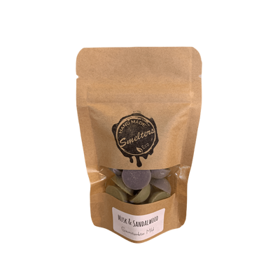 Smelters Wax Melts Geurwax &apos;Musk & Sandalwood&apos; sterk - 40 gram