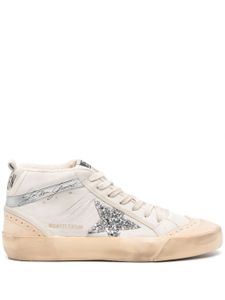 Golden Goose baskets Mid Star en cuir - Tons neutres