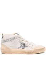 Golden Goose baskets Mid Star en cuir - Tons neutres