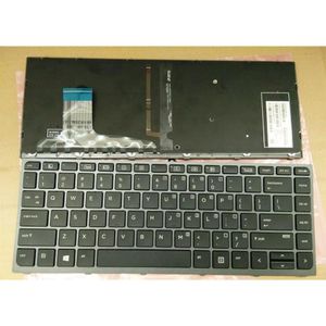 Notebook keyboard for HP Zbook Studio G3 G4 with frame backlit