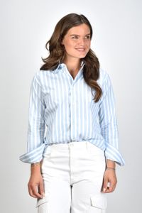 Ami Paris blouse Tonal ADC FSH090.CO0013 blauw