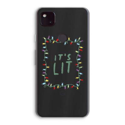 It's Lit: Google Pixel 4a 5G Transparant Hoesje