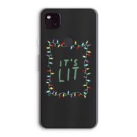 It's Lit: Google Pixel 4a 5G Transparant Hoesje