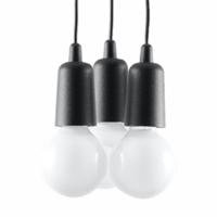 Hanglamp DIEGO 3 zwart