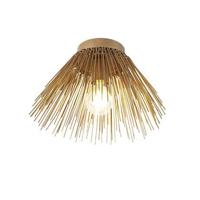 QAZQA Art Deco plafondlamp goud - Broom