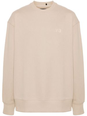 Y-3 sweat à logo imprimé - Tons neutres