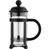 bodum PRESS JAVA Cafetière Transparant, Zwart Capaciteit koppen: 3