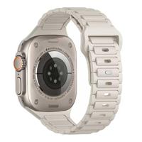 Apple Watch Bandje Raveo - Siliconen - Sterrenlicht - 44, 45, 46 & 49mm Apple Watch Bandje Raveo - Siliconen - Sterrenlicht - 44, 45, 46 & 49mm