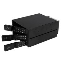 StarTech.com 3-bay aluminium trayless hot-swappable mobile rack backplane voor 3,5 inch SAS II/SATA III 6 Gbps HDD - thumbnail