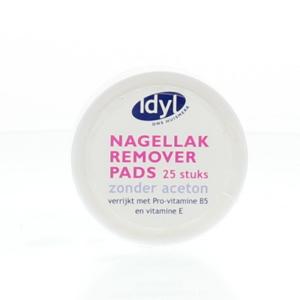Idyl Nagellak remover pads