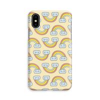 Regenboog: iPhone X Volledig Geprint Hoesje Regenboog: iPhone X Volledig Geprint Hoesje