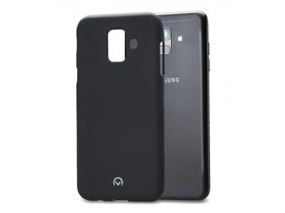 Mobilize Mobilize Rubber Gelly Case Samsung Galaxy A6 2018 Matt Black
