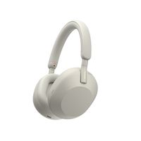Sony WH-1000XM5 Headset Bedraad en draadloos Hoofdband Oproepen/muziek Bluetooth Zilver, Wit - thumbnail