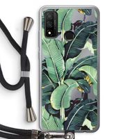Bananenbladeren: Huawei P Smart (2020) Transparant Hoesje met koord Bananenbladeren: Huawei P Smart (2020) Transparant Hoesje met koord