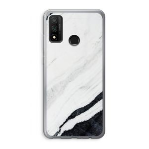 Elegante marmer: Huawei P Smart (2020) Transparant Hoesje