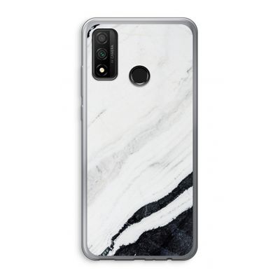 Elegante marmer: Huawei P Smart (2020) Transparant Hoesje