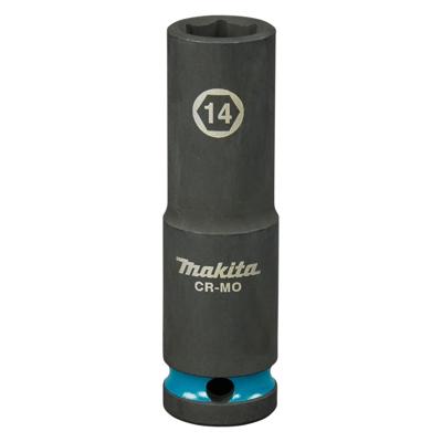 Makita E-16455 Impact Black Krachtdop 1/2" lang | 14 mm