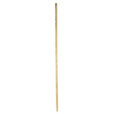 Houten universele Bezemsteel FSC Hout - 130 cm - met klem-uiteinde - 28 mm breedte