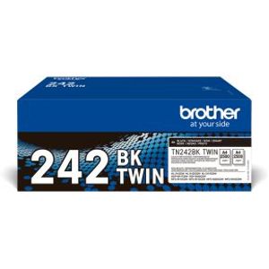Brother TN-242BKTWIN tonercartridge 2 stuk(s) Origineel Zwart