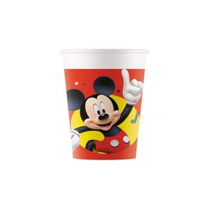 Papieren Bekers Mickey Mouse Playful (8st)