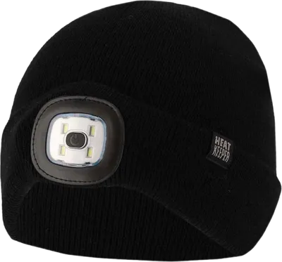 Heat Keeper Kids Thermal Beanie + Led Light Muts