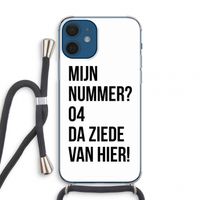 Da ziede van hier: iPhone 12 mini Transparant Hoesje met koord