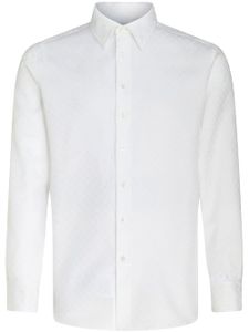 ETRO chemise à motif en jacquard - Blanc