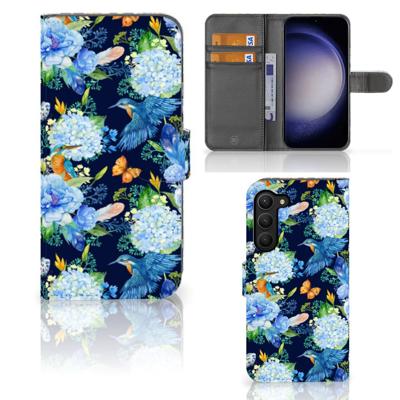 Telefoonhoesje | Met pasjeshouder | voor Samsung Galaxy S23 Plus IJsvogel