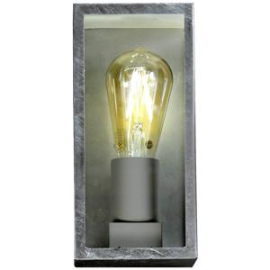 ECO-Light KARO 1100111 Buitenlamp (wand) E27 Zink