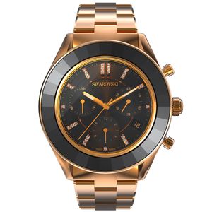 Swarovski 5610478 Horloge Octea Lux Sport rosekleurig-zwart 39 mm