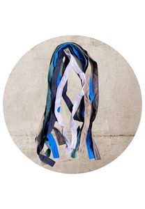 Badjas ceintuur wafelpatroon - diverse kleuren-antraciet