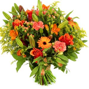 Oranje bloemen bestellen