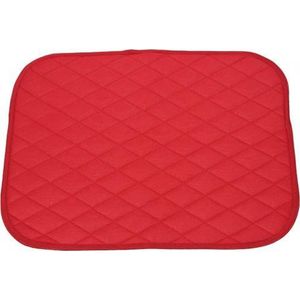 Wasbare stoelbeschermer, incontinentie onderlegger stoel of bed (rood)