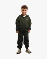 Croyez Fraternité Zip Hoodie Kids Donkergroen - Maat 128 - Kleur: Donkergroen | Soccerfanshop