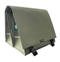 Clarijs tas dubbel xl mat olive 46 ltr