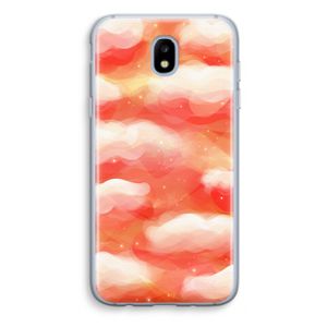 Lichte Wolken: Samsung Galaxy J5 (2017) Transparant Hoesje