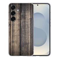 TPU Hoesje Samsung Galaxy S25 - Steigerhout Backcover TPU Hoesje Samsung Galaxy S25 - Steigerhout Backcover