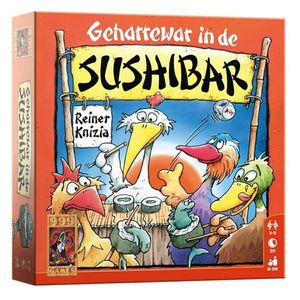 999Games Dobbelspel Geharrewar in de Sushibar 30-delig (NL)
